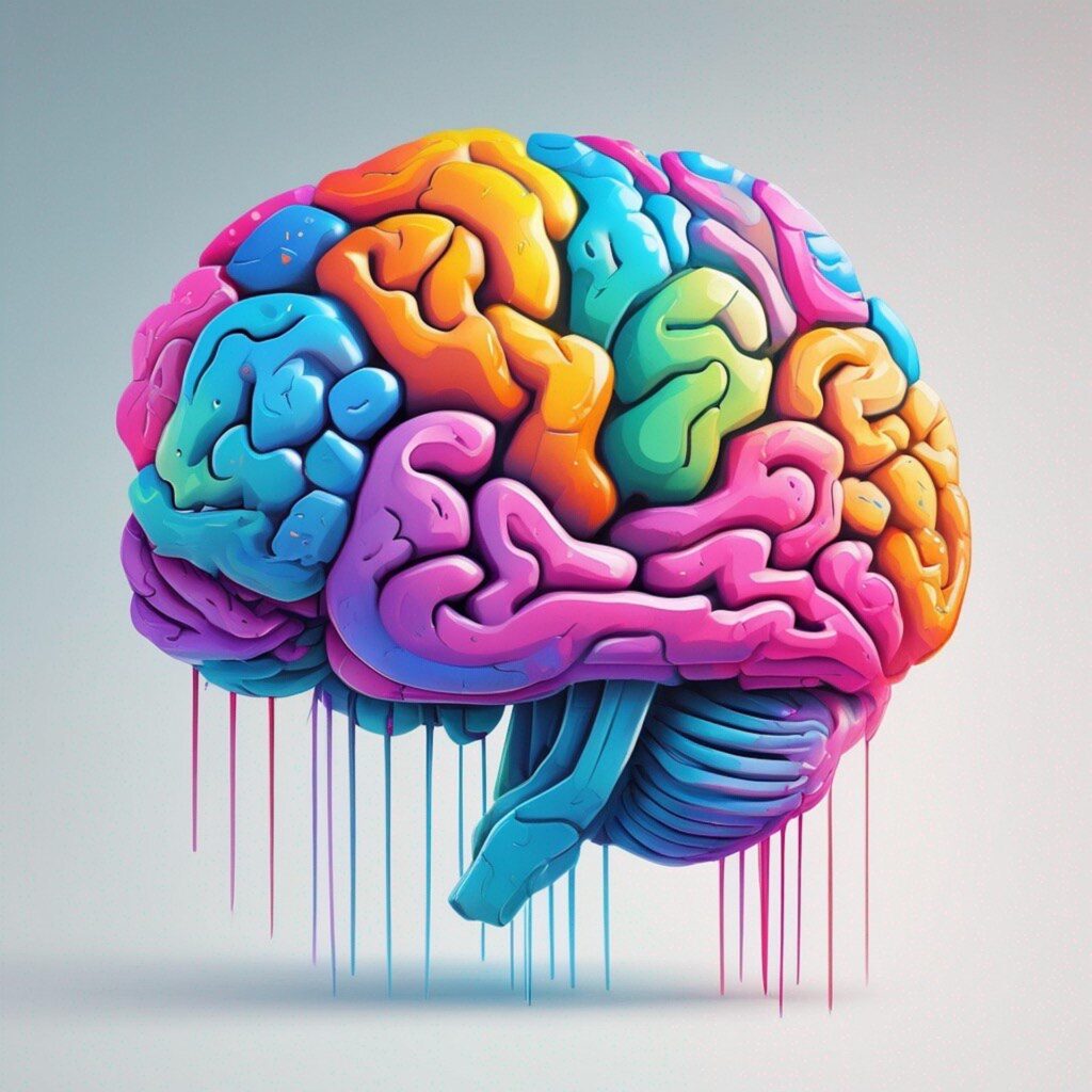 Buntes Gehirn