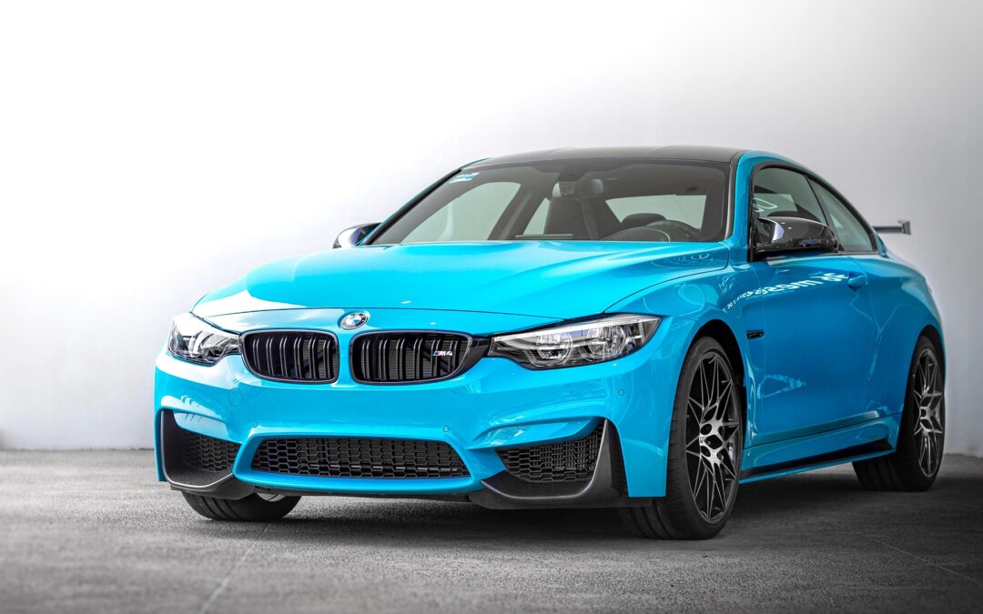 Blauer BMW